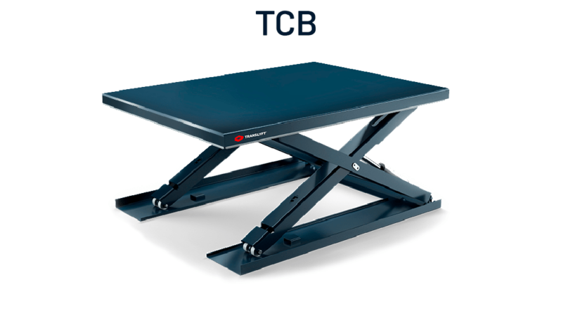 Low profile lifting table full