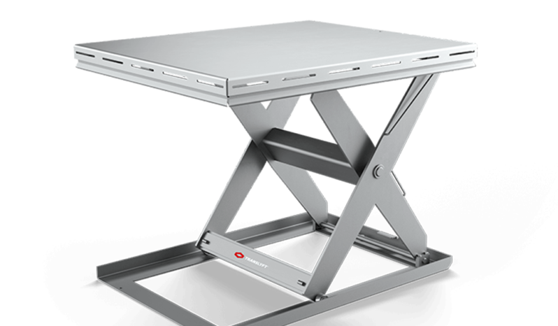 Hygienic design lifting table full